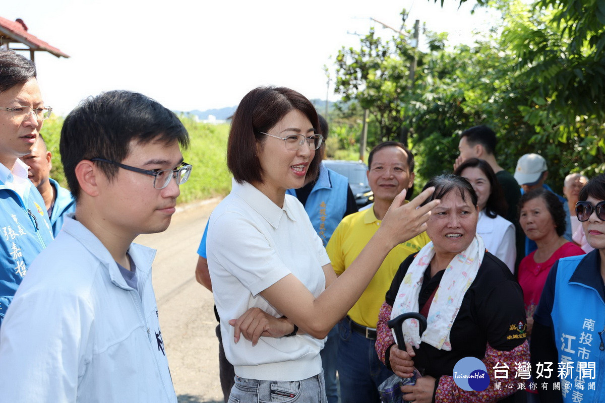 縣府重視基層建設，逐一會勘聽取地方意見。（縣府提供）
