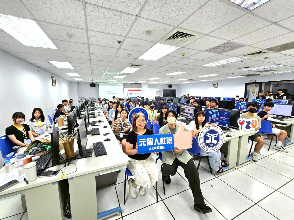 元智大學辦「AI人文智造所」營隊　高中職學生跨域探索生成式AI應用