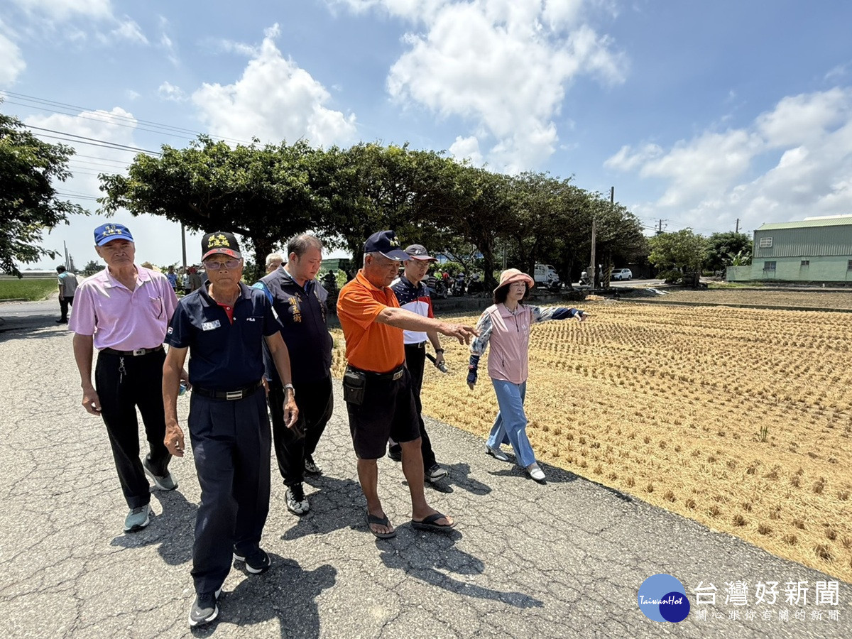 芳苑鄉啟動農地重劃區農路改善工程 五村道路品質提升交通安全