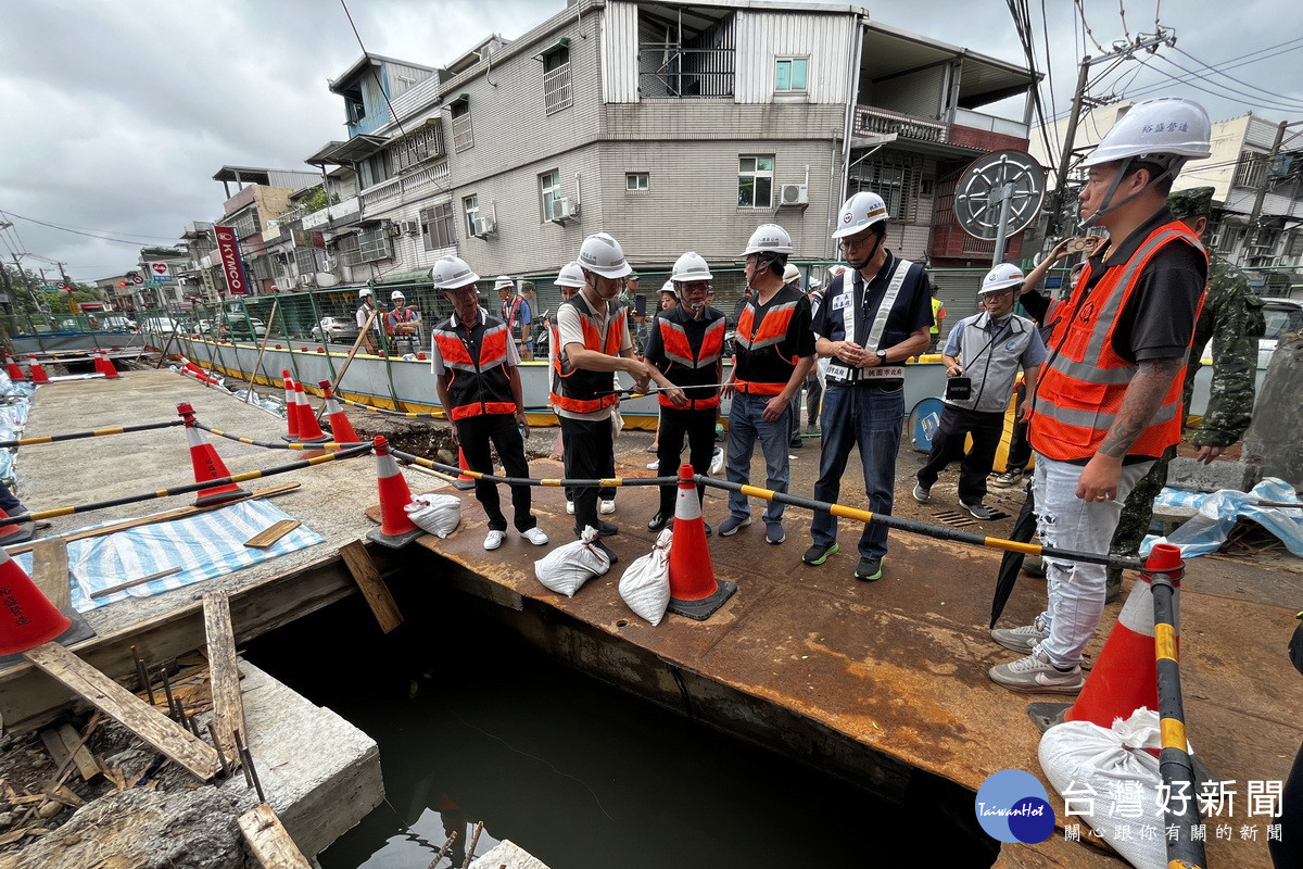 視察防汛交通及農業防颱整備 張善政要求各局處嚴陣以待守護市民安全<br />