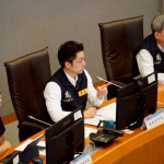 台北市長蔣萬安（中）8日主持「巴威颱風第二次整備會議」時，對市府基層撂重話：「沒有提出，我認為你們做好萬全準備喔！就不要給我發生屆時有任何再需要緊急調度的情事！」。（圖／資料照片，圖源：台北市府秘書處媒體事務組）