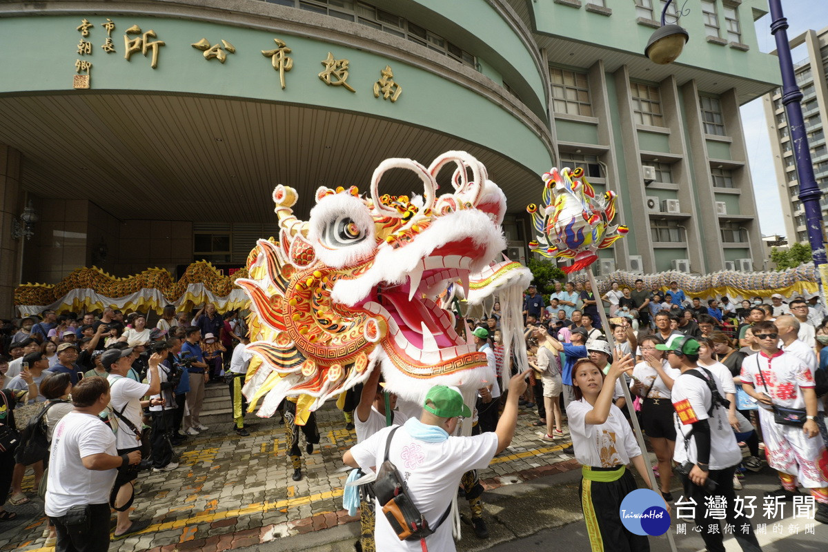 2026南投帝君文化節有國際級陣頭加入。（南投市公所提供）