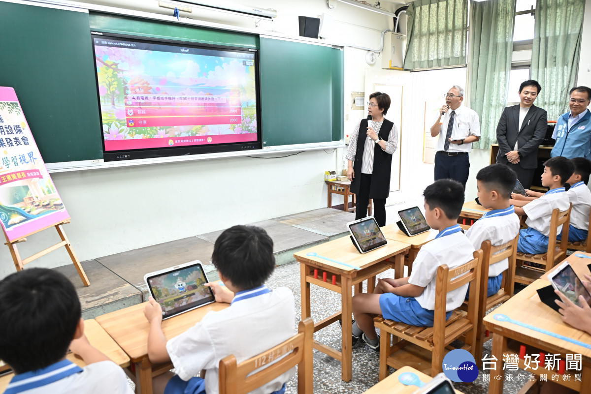 點亮學習新視界　彰化縣全面完成校園照明優化　守護學童視力健康
