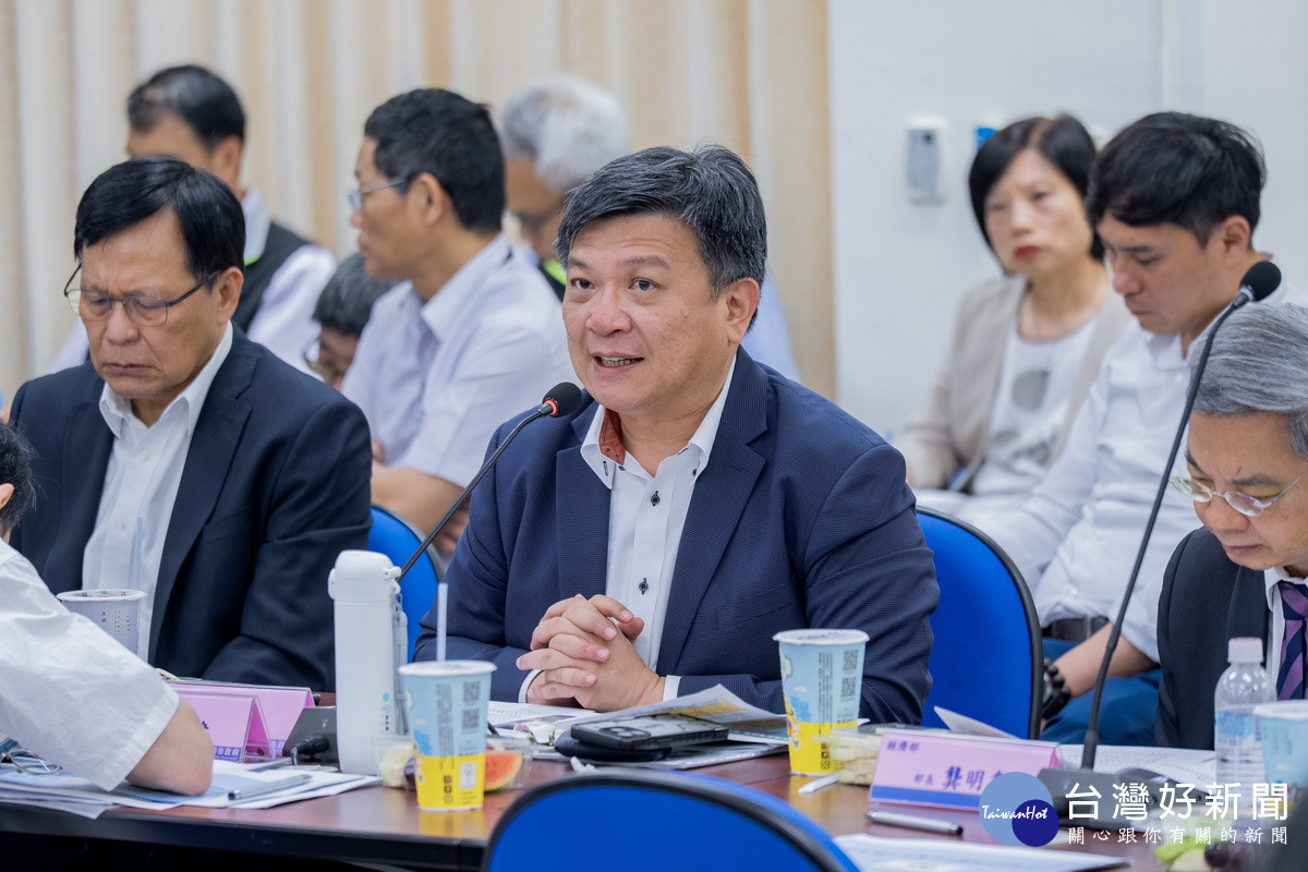 桃園市長張善政出席「立法院經濟委員會考察」,爭取桃園電力建設與算力中心設置。<br />