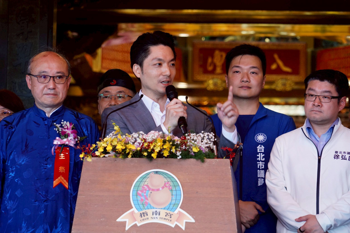 2028提前開戰！賴清德、蔣萬安指南宮交鋒　陳揮文轟：當市長3年說不清內湖為何淹水，把宮廟當造勢場？
