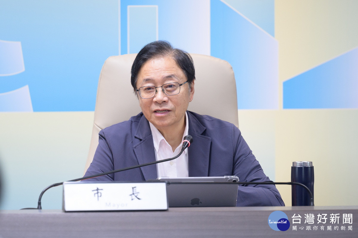 桃園市長張善政。<br />