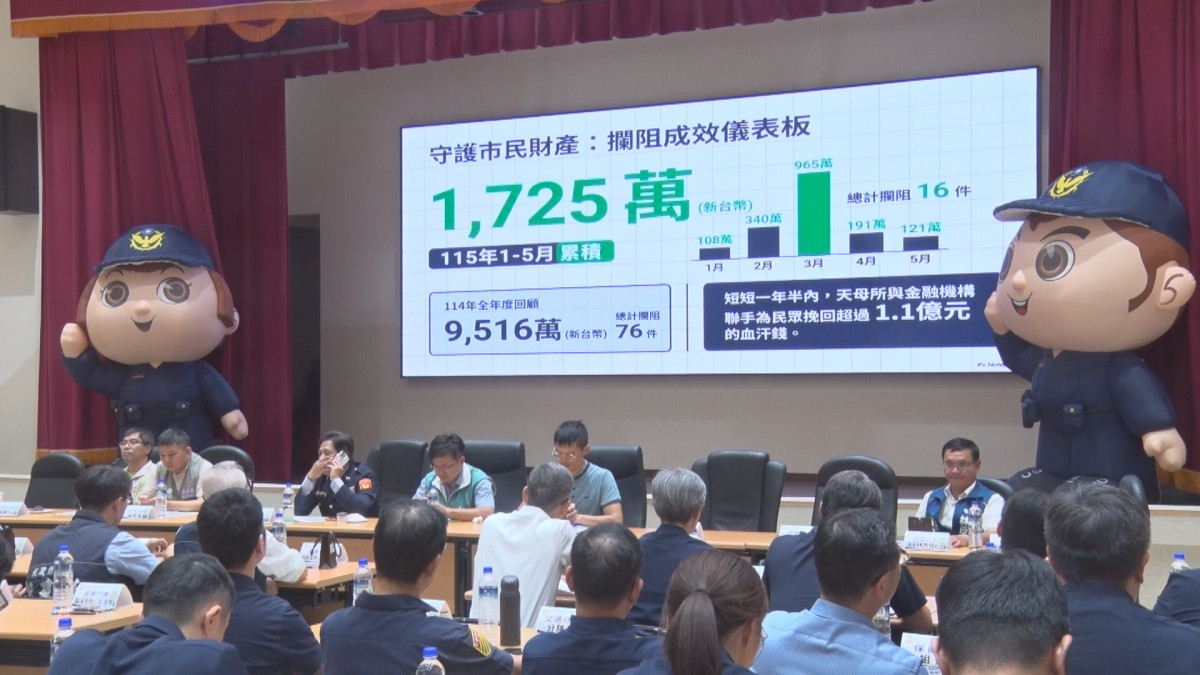 識詐、反毒、拒賄選　士林警召開治安會議
