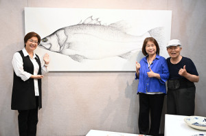 「游於線與器之間」聯展登場，200件作品交織收藏與藝術之美。圖／彰化縣政府提供