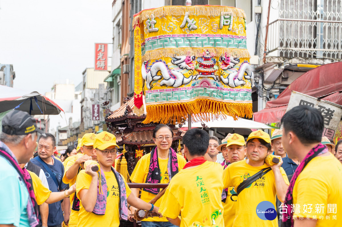 大溪大禧開幕　張善政：邀全民走進大溪，感受關聖帝君慶典文化