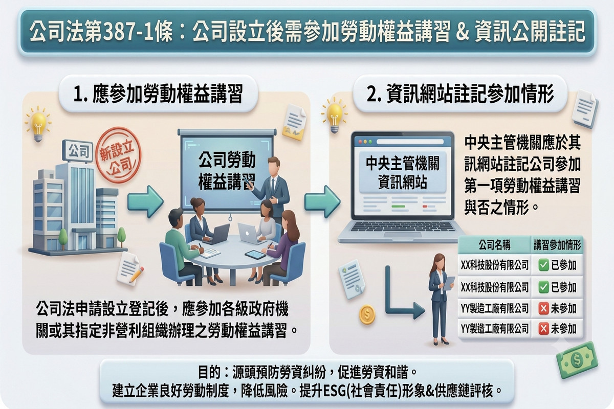 《公司法》與《商業登記法》修正案三讀通過　桃府經發局籲準創業家提早做好準備