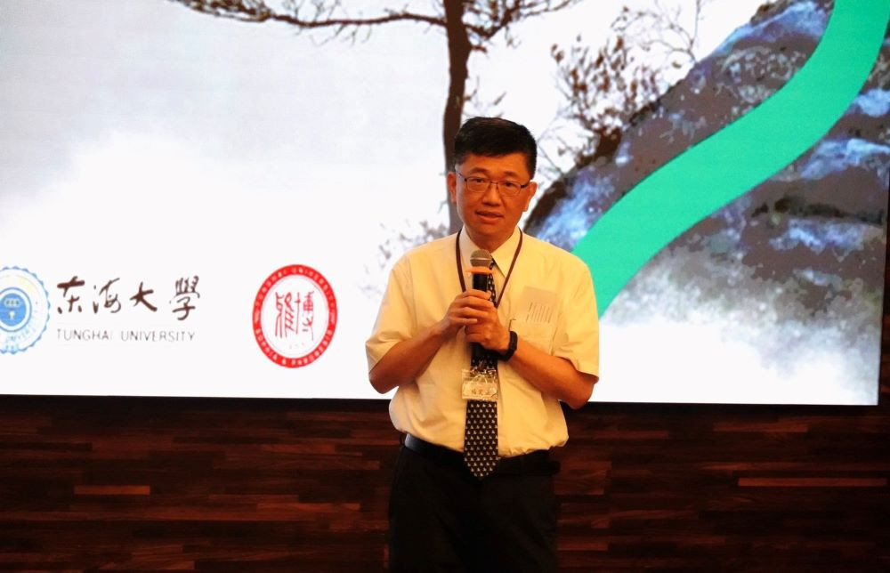 東海大學副校長楊定亞強調,這項全國環境行動論壇在分享帶動行動、行動累積改變,而改變最終將成為文化。(圖/東海大學)
