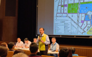 彰化市長林世賢籲交流道特定區都市計畫勿再空轉。圖／彰化市公所