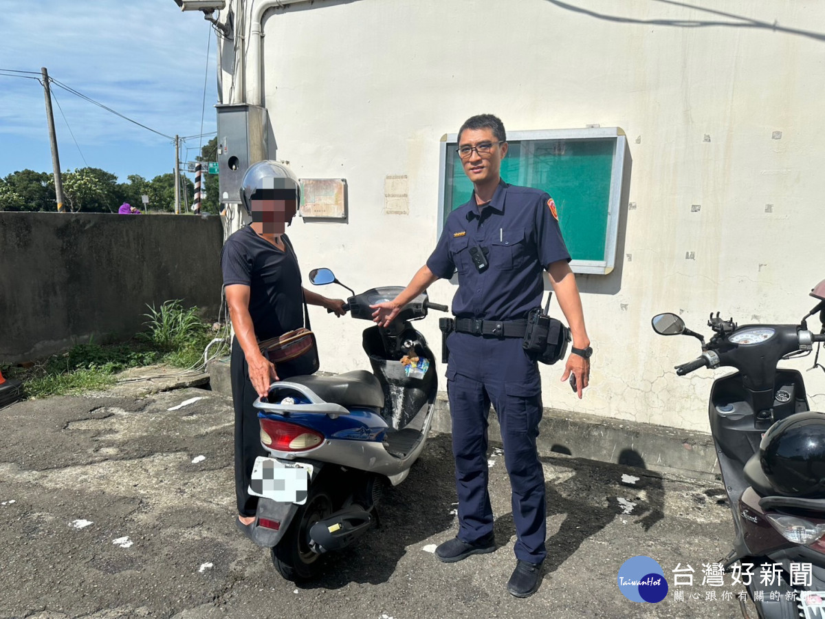 機車借友就醫卻失聯　警方積極查明原委助返還