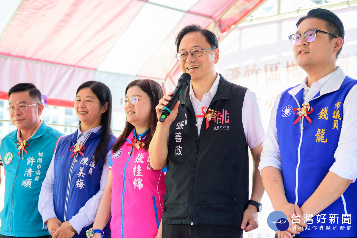 張市長致詞。