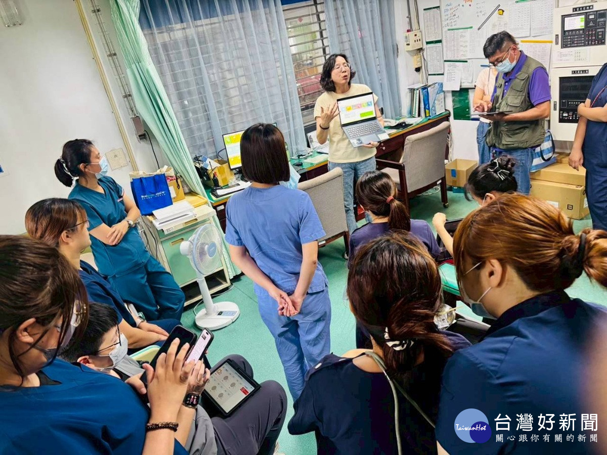 提升照護量能 彰化榮家辦理智慧床墊平板使用操作教育訓練