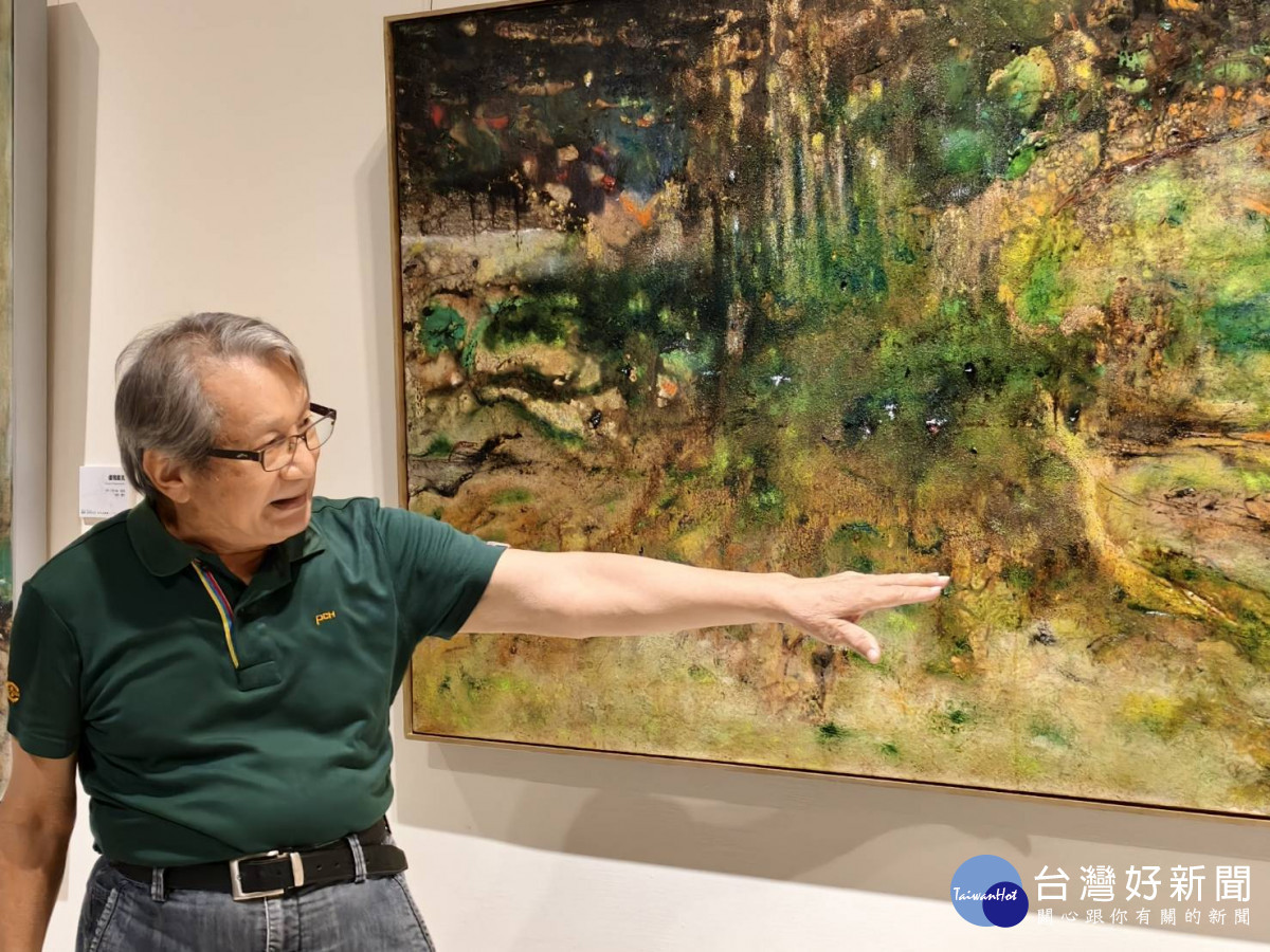 從診間走向畫布　林介山以藝術描繪生命歷程