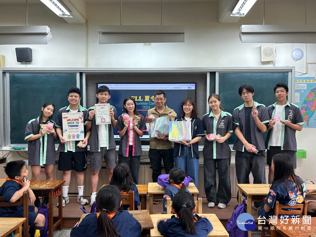 「RoboYouth台灣青年機器人教育計劃」　走進臺南校園陪孩子學會找答案