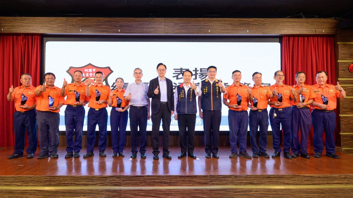 桃市表揚績優交警及義交　張善政：感謝堅守崗位守護桃園交通安全