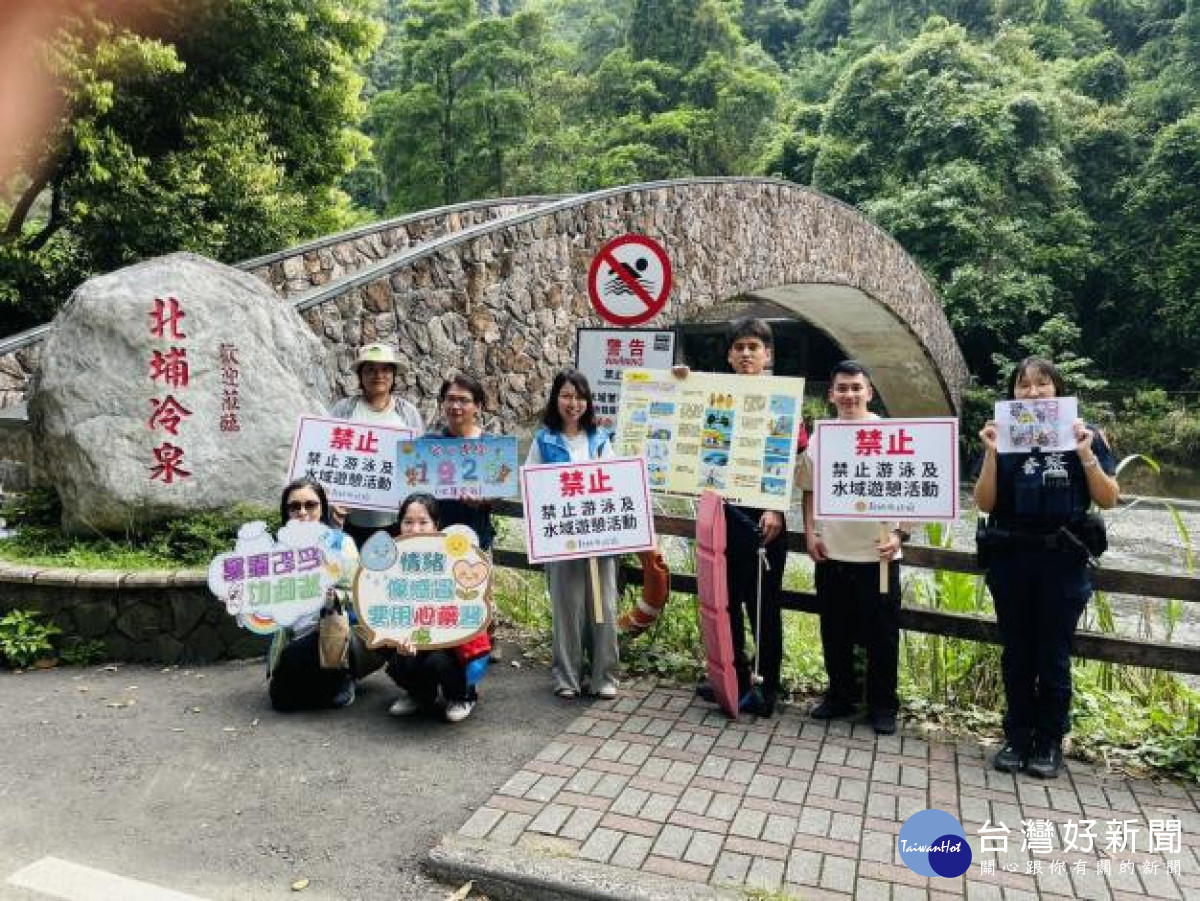 竹縣水域安全聯合稽查小組宣導巡查　提醒民眾切勿冒險戲水
