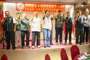 立委徐欣瑩出席「新竹縣海軍陸戰隊退伍軍人協會」會員大會。