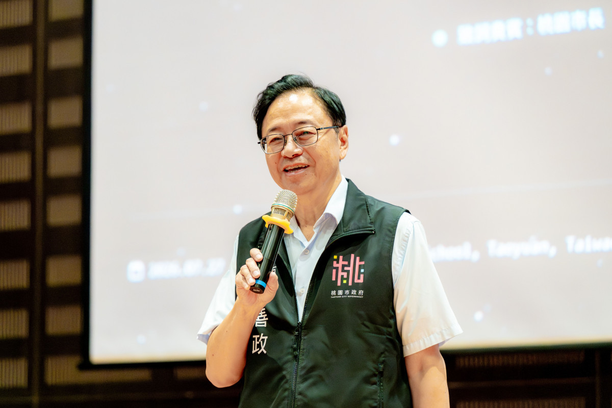 張市長致詞。