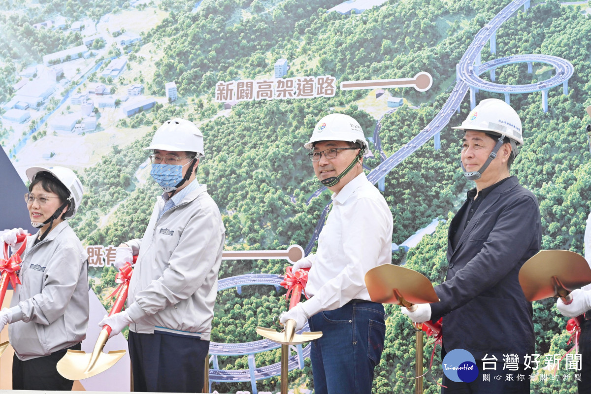 新北行動治理前進林口、八里　105市道開工串聯交通與產業大動脈