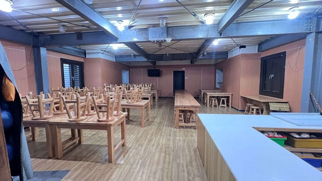 圖說：實踐資源循環的用餐交誼空間。（圖/玉管處提供）