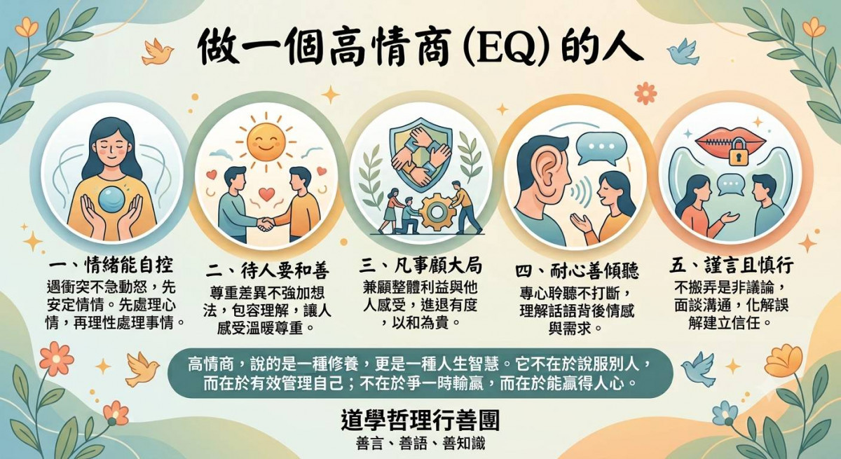 做一個高情商（EQ）的人
