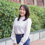 新竹市政府新任發言人楊郡慈。
