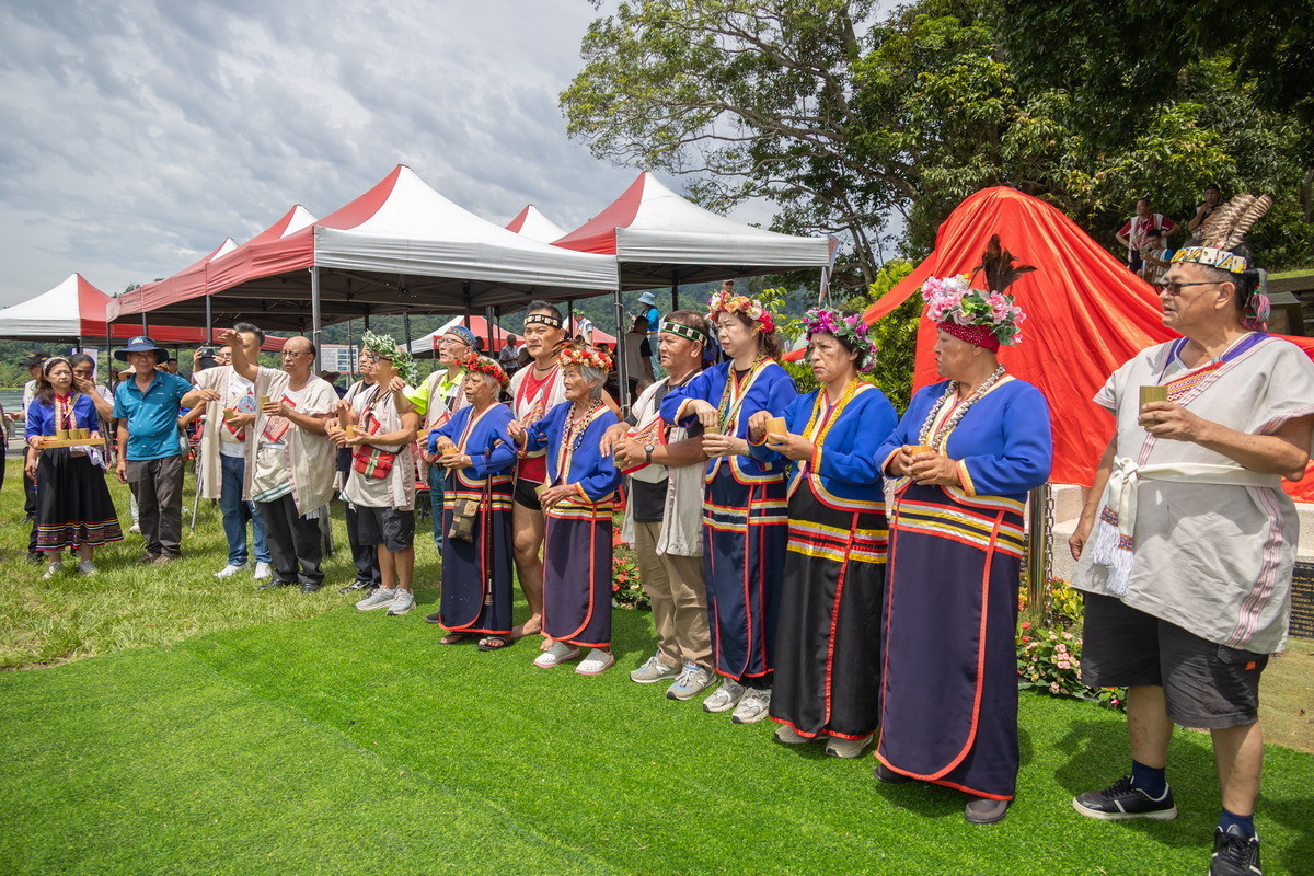 邵族水社舊部落遺址暨石姓頭目祭祀地　祈福揭牌