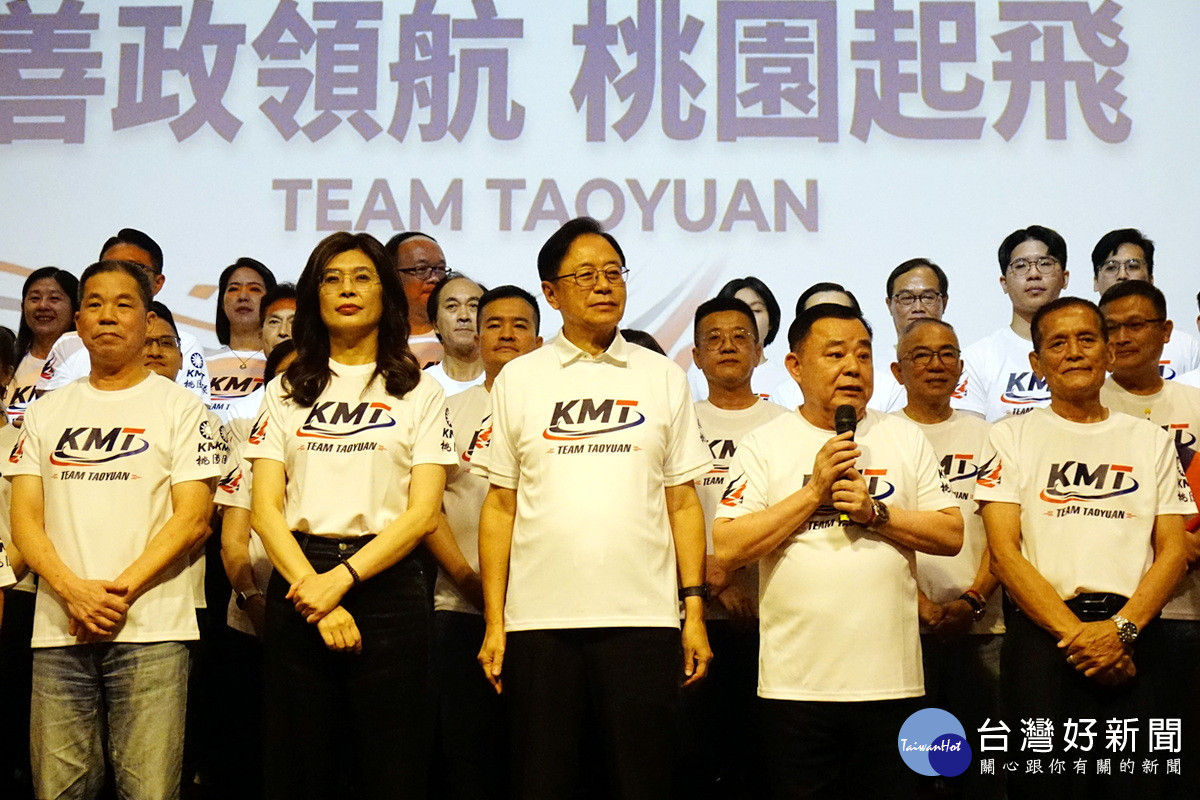 桃園市議長邱奕勝喊話全力支持張善政,年底贏得桃園勝選。<br />