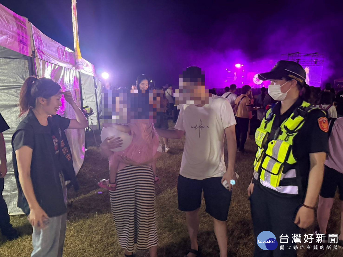 大園警交管、宣導、尋親守護民眾安全。