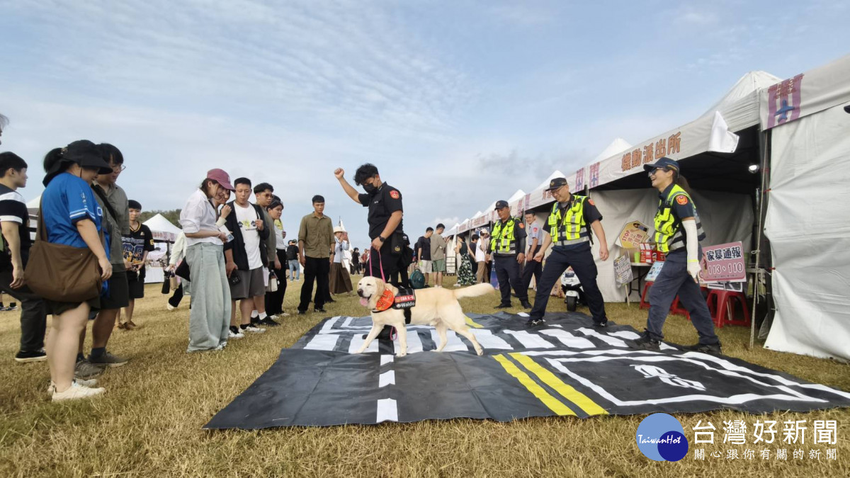 大園警交管、宣導、尋親守護民眾安全。