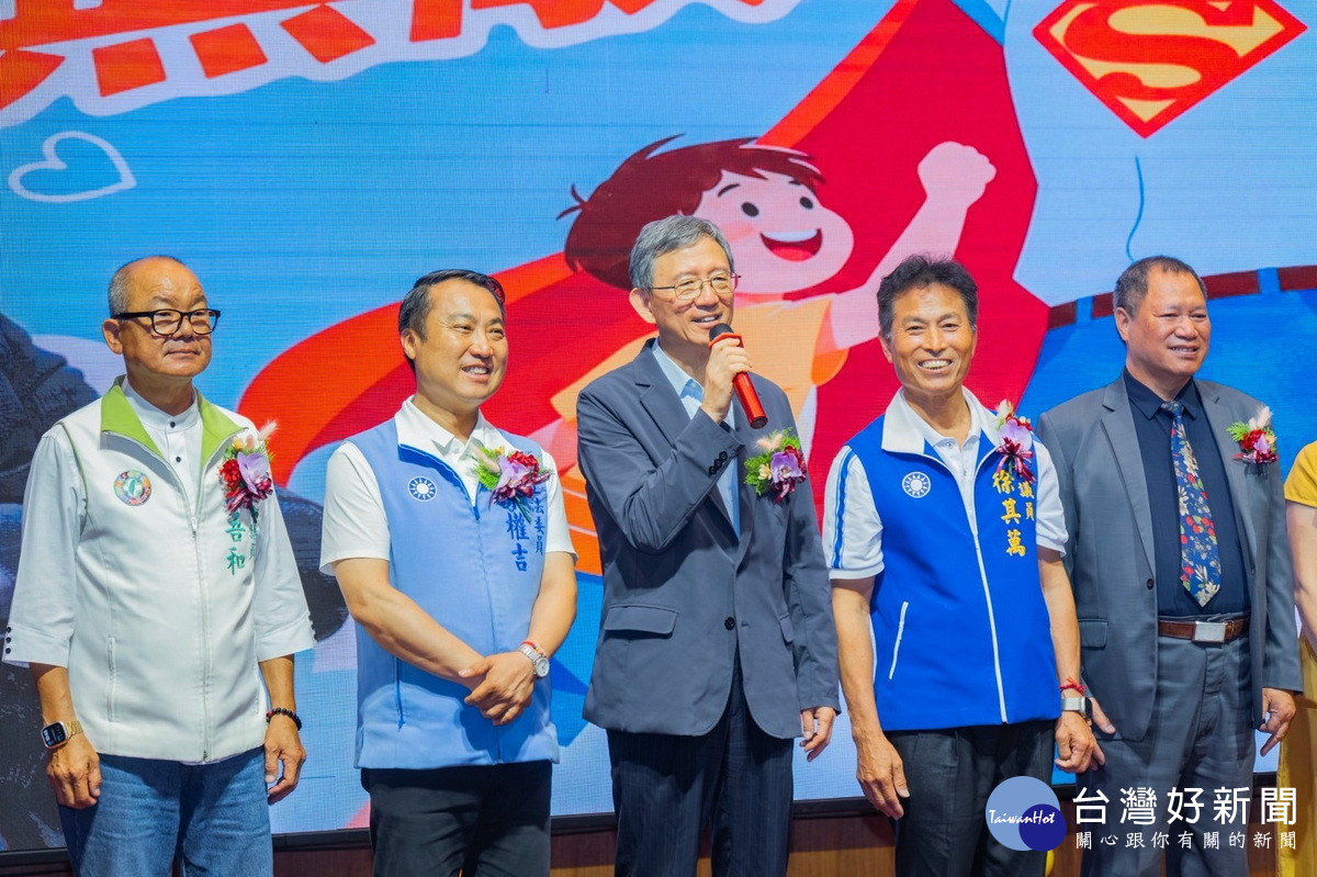 桃園市副市長王明鉅於「115年模範父親表揚活動」中致詞。<br />