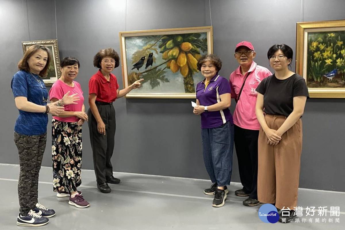 黃美賢油畫創作展　即日起至8/16於新營文化中心展出36件作品