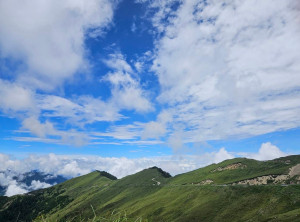 合歡山壯闊的高山景觀。(南投分署提供)