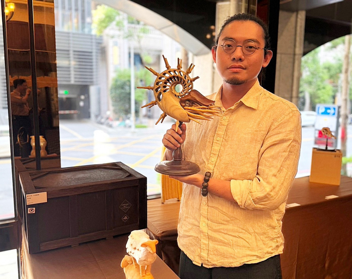 策展人蔡旻翰分享展覽理念