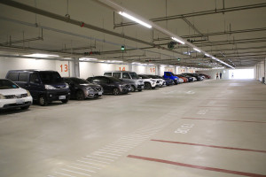 嘉義市嘉北國小地下停車場正式完工啟用／嘉義市府提供