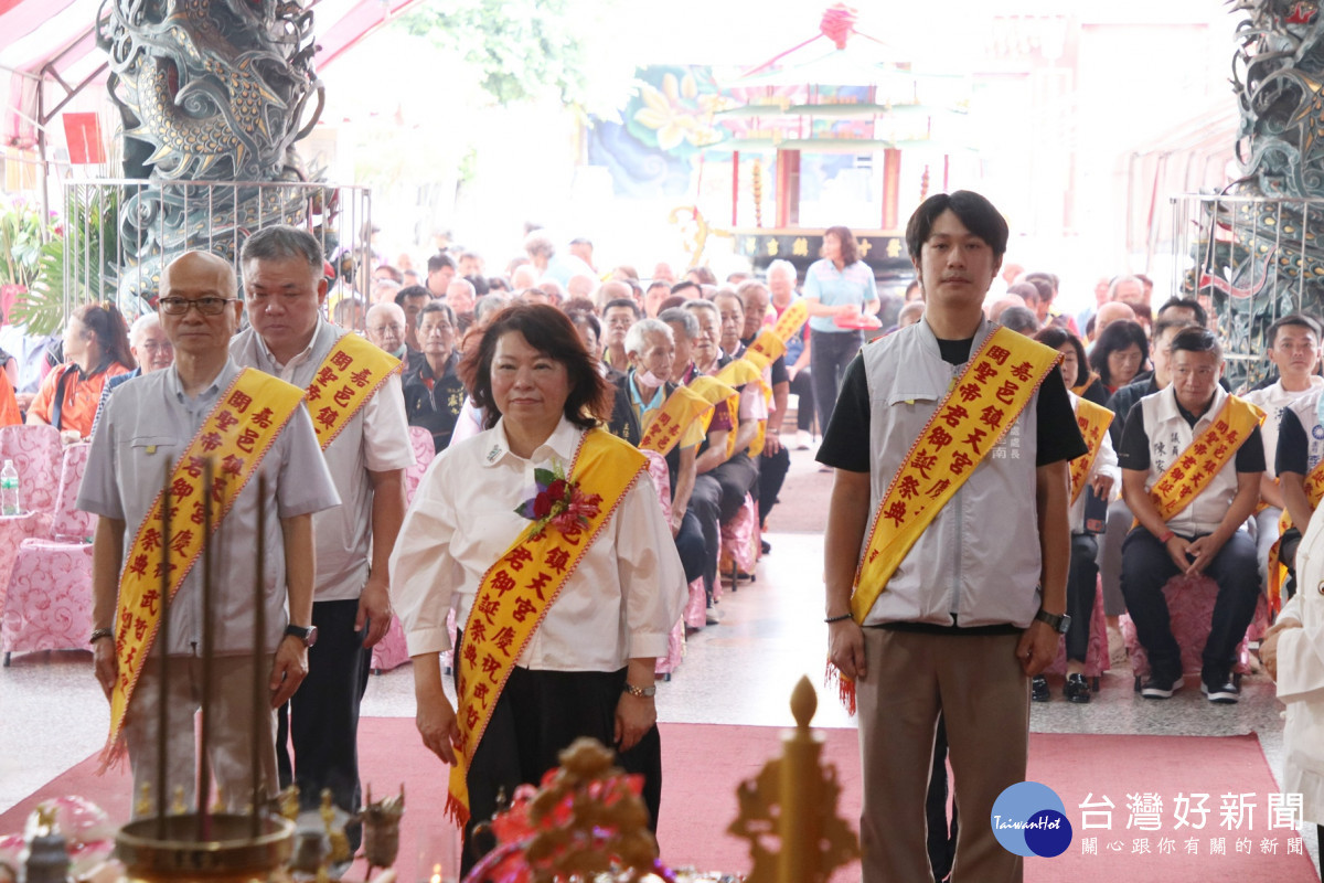 關聖帝君誕辰　嘉邑鎮天宮舉辦「武哲天皇」祝壽大典
