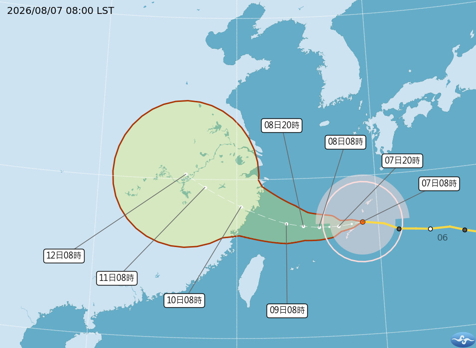 （圖／中央氣象署）