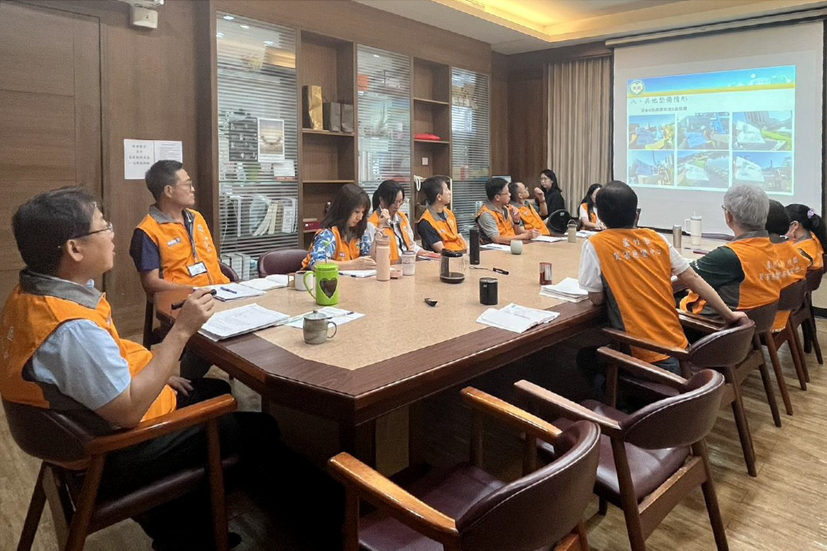 白海豚颱風逼近　蘆竹區公所提前部署全面整備強化防颱應變量能