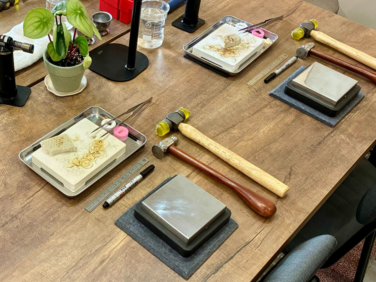 民雄「福日小売所」體驗金工DIY/嘉義縣府提供
