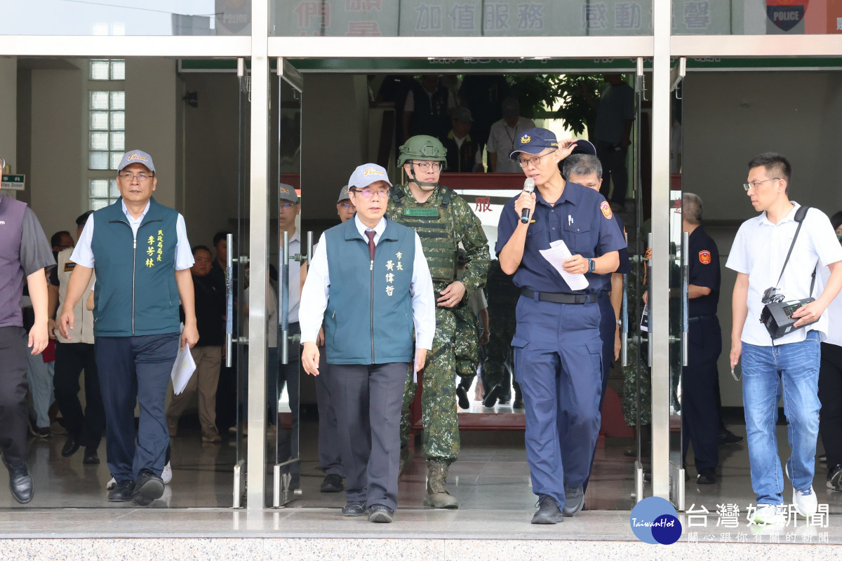 台南城鎮韌性（防空）演習順利完成　黃偉哲：全民防護從平時做起