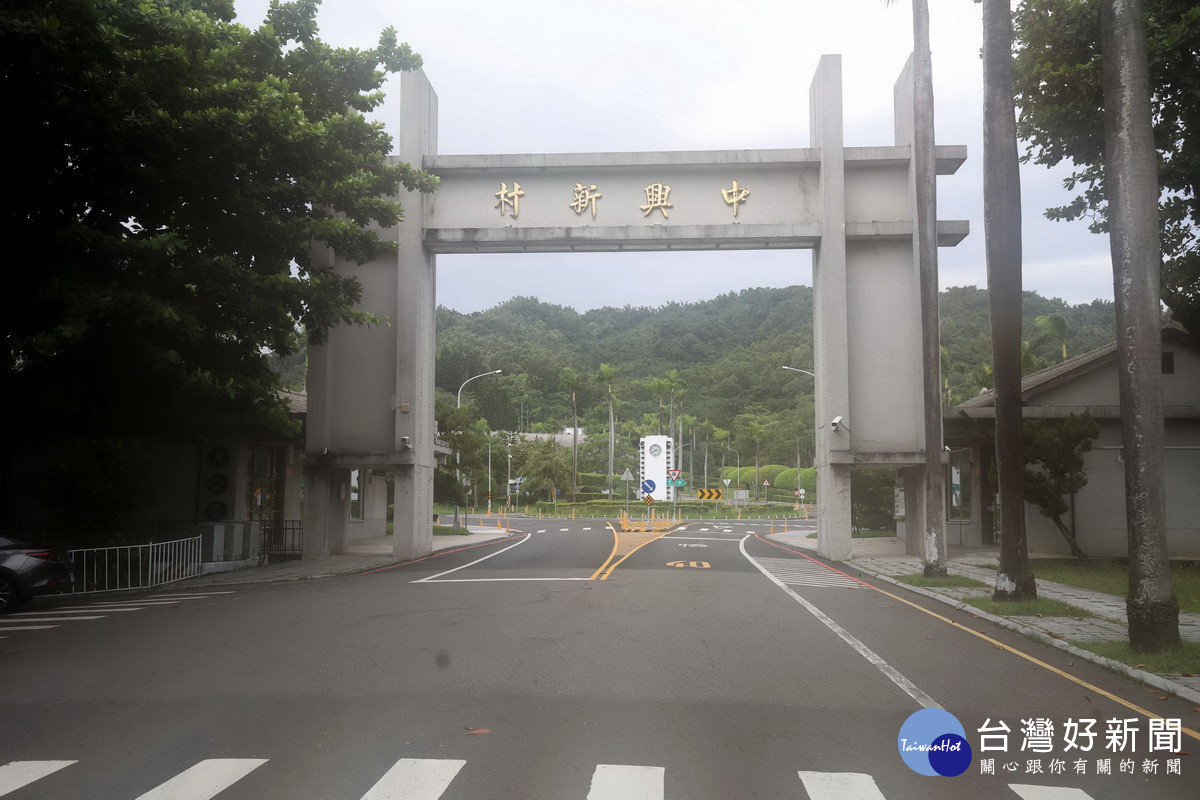 中興地區人車都疏導,路上清空。(縣府提供)<br />
<br />
<br />