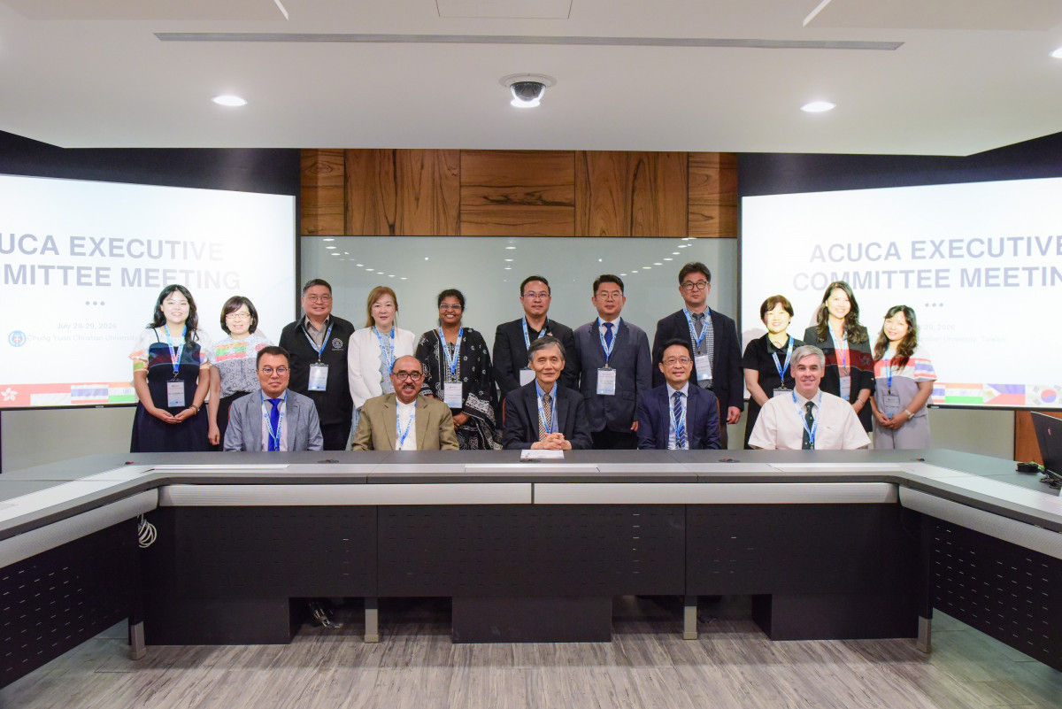 中原大學主辦2026 ACUCA執委會　攜手亞洲8國深化基督教高等教育合作
