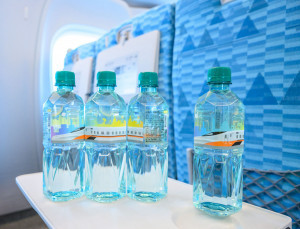 台塩海洋鹼性離子水N700ST限定新裝已於高鐵及各零售通路陸續開賣，以甘甜順口的好水陪伴旅客日常與旅途，共迎新世代列車抵台。