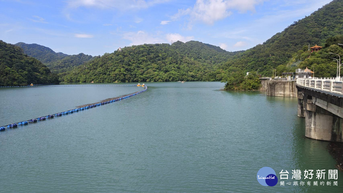 白海豚颱風防洪操作任務完成　石門水庫維持供水正常且發揮防淤延壽成效