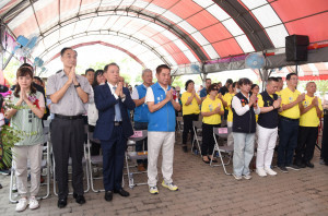 萬善祠暨范苟祠完成遷移安奉　苗縣府辦祈福法會揭紀念碑追思