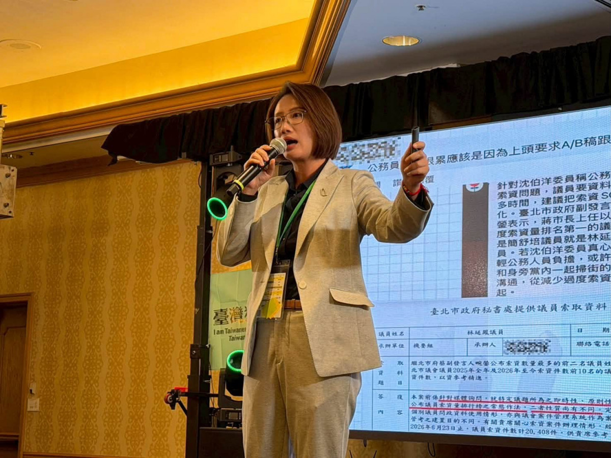 沈伯洋提運動驛站　柳采葳轟嫌北捷偷拍和性騷不夠多？　林延鳳質詢解答：在車廂或樓梯