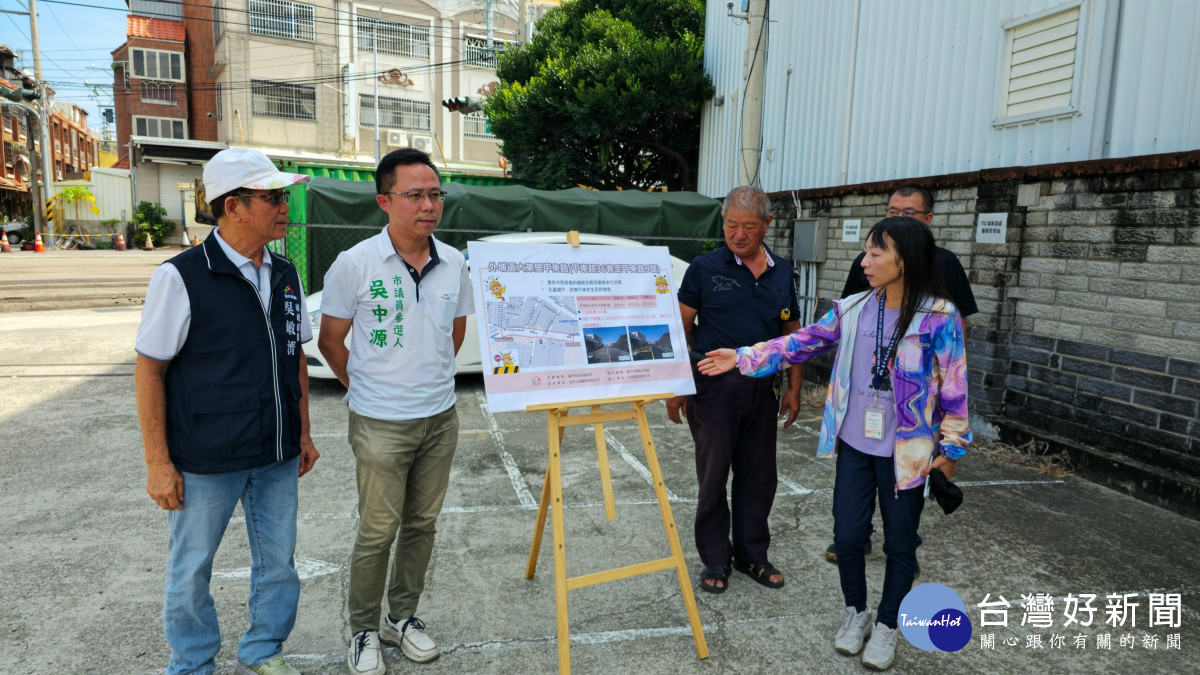 甲東路部分路段路面破舊不堪　吳中源爭取路平經費改善